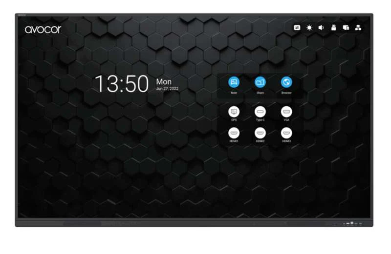Avocor S-Series 86" 4K IR LED Interactive Display, EDLA - Image 5