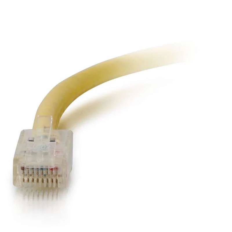 Cables To Go 10ft (3m) Cat5e Non-Booted Unshielded UTP Ethernet Network Patch Cable - Yellow - Image 4