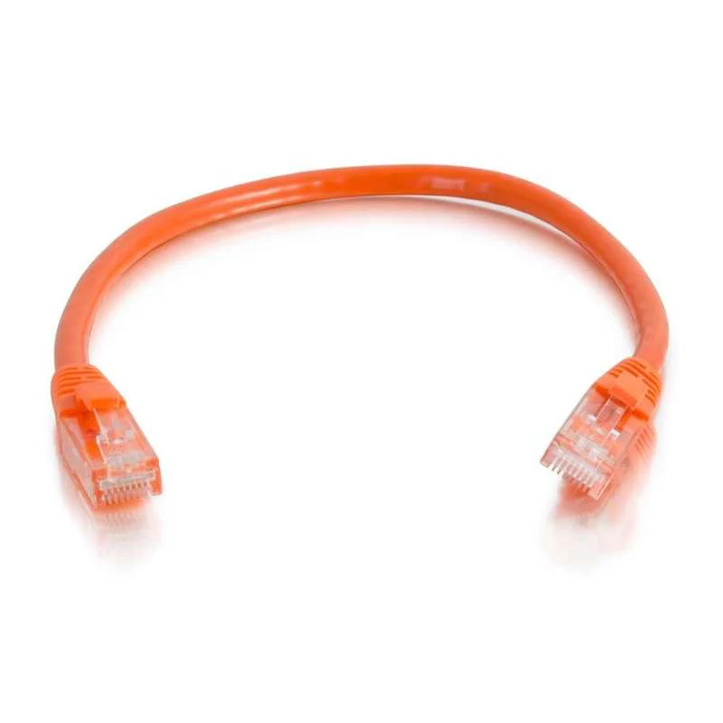 Cables To Go 10ft (3m) Cat6 Snagless Unshielded UTP Ethernet Network Patch Cable - Orange