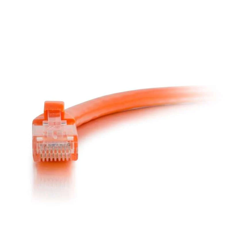 Cables To Go 10ft (3m) Cat6 Snagless Unshielded UTP Ethernet Network Patch Cable - Orange - Image 2