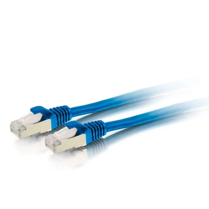 Cables To Go 12ft (3.7m) Cat6 Snagless Shielded (STP) Ethernet Network Patch Cable - Blue - Image 5