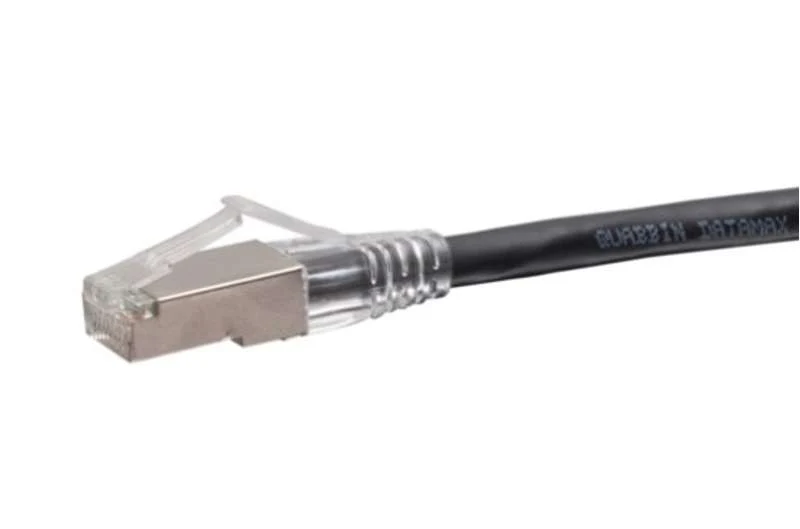 Cables To Go 15ft (4.6m) F-Series Cat6a Snagless Shielded (STP) Network Cable - Black, TAA Complaint - Image 2