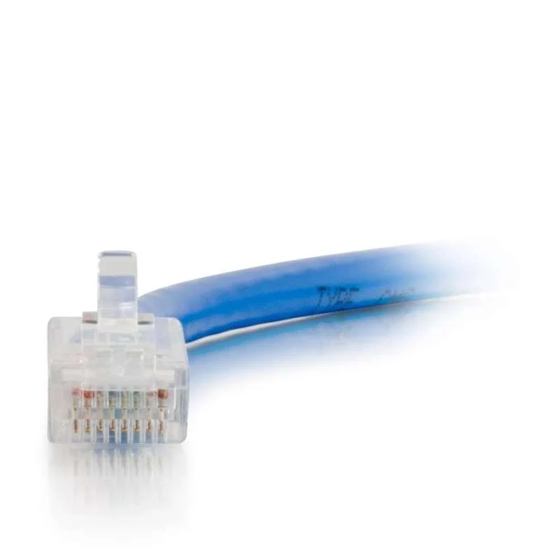 Cables To Go 1ft (0.3m) Cat5e Non-Booted Unshielded UTP Ethernet Network Patch Cable - Blue - Image 2
