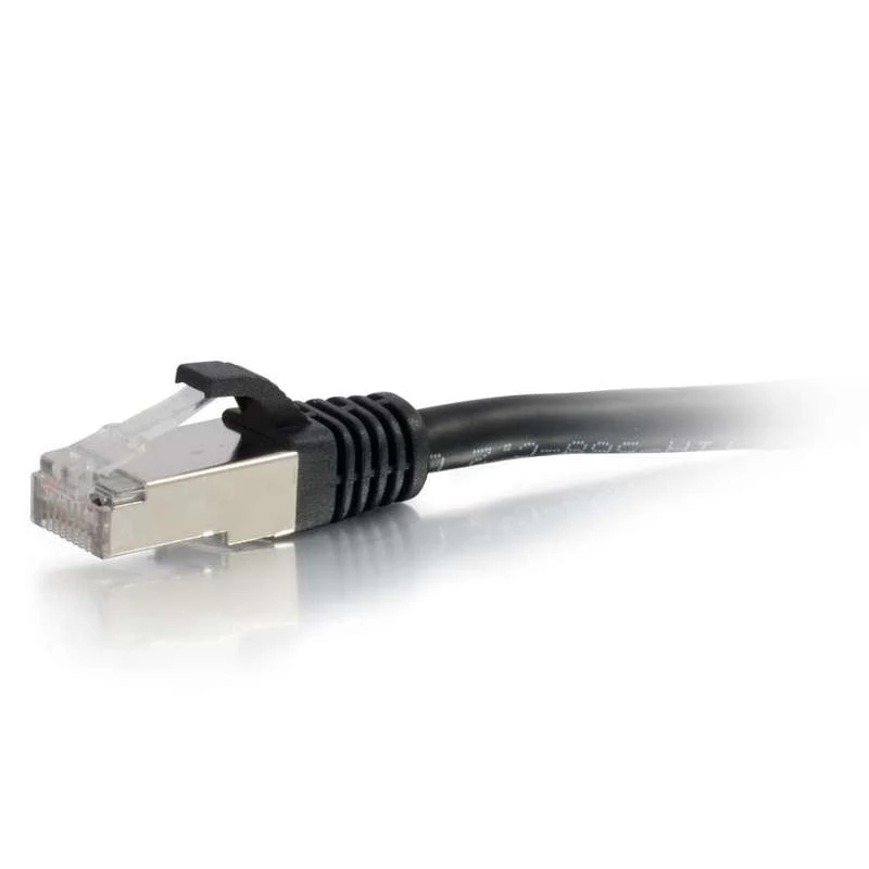 Cables To Go 20ft (6.1m) Cat6a Snagless Shielded (STP) Ethernet Network Patch Cable - Black - Image 2