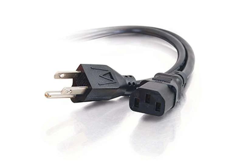 Cables To Go 2ft (0.6m) 16 AWG Universal Power Cord