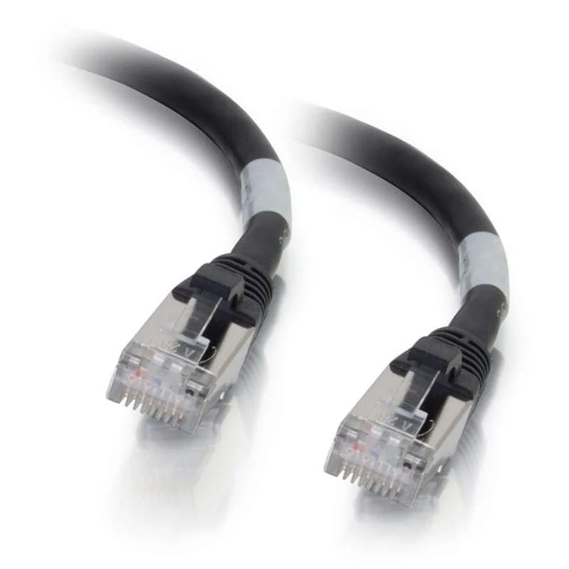Cables To Go 35ft (10.7m) Cat6a Snagless Shielded (STP) Ethernet Network Patch Cable - Black - Image 4