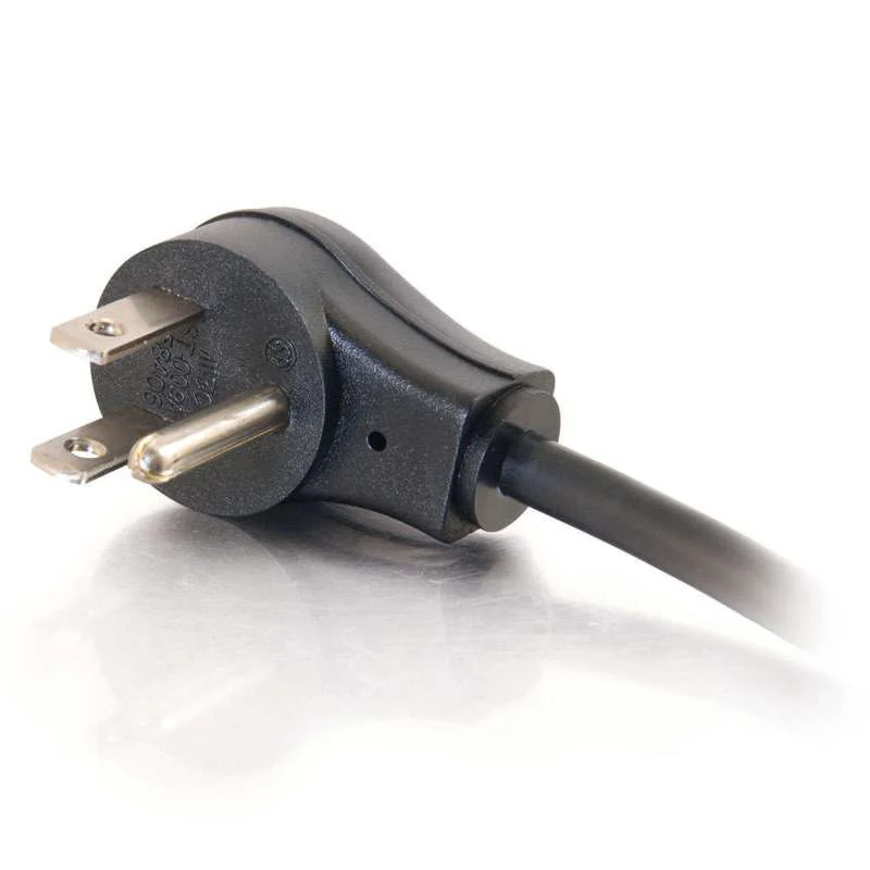 Cables To Go 3ft (0.9m) 18 AWG Universal Flat Panel Power Cord (NEMA 5-15P to IEC320C13) - TAA Compliant - Image 3