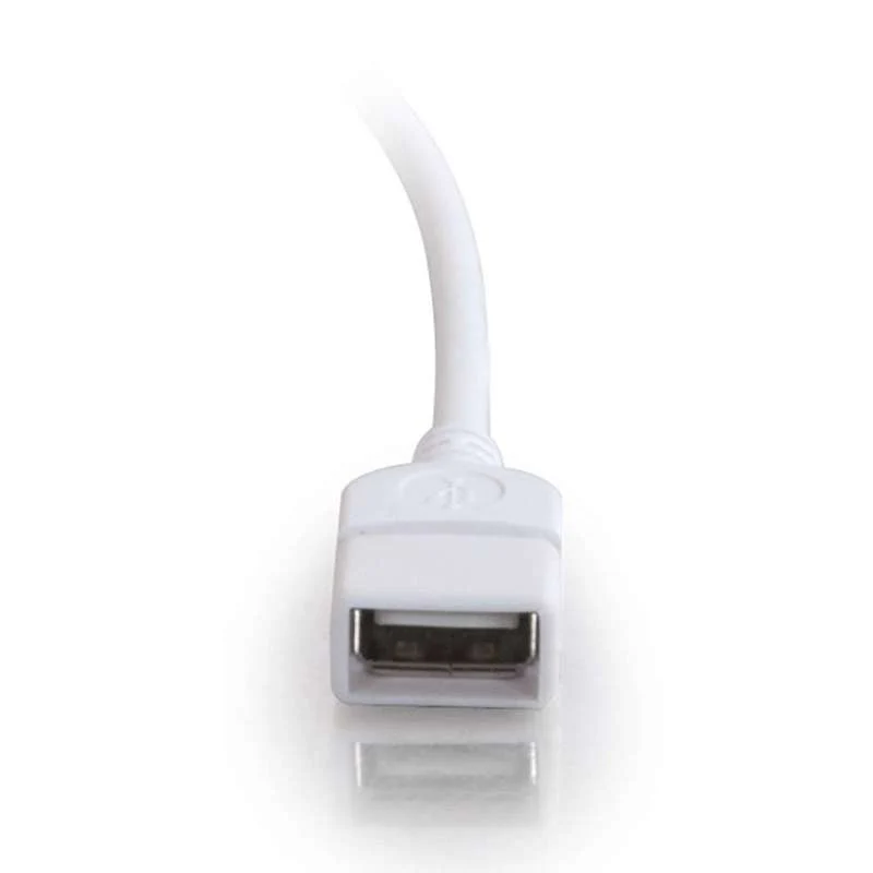 Cables To Go 3m USB A/A Ext Cable White - Image 2