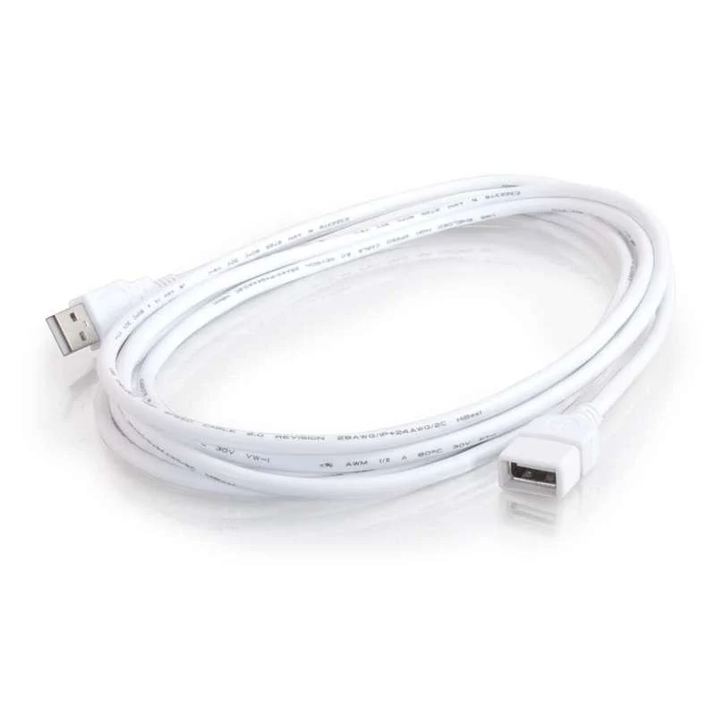 Cables To Go 3m USB A/A Ext Cable White - Image 3
