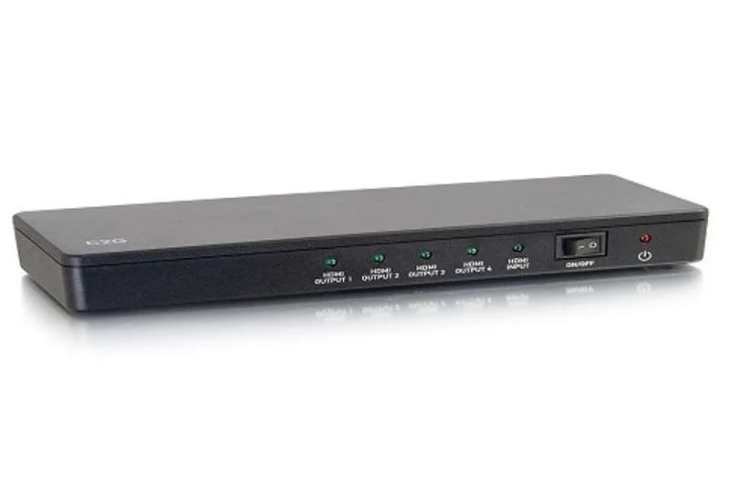 Cables To Go 4-Port HDMI Distribution Amplifier Splitter - 4K 30Hz