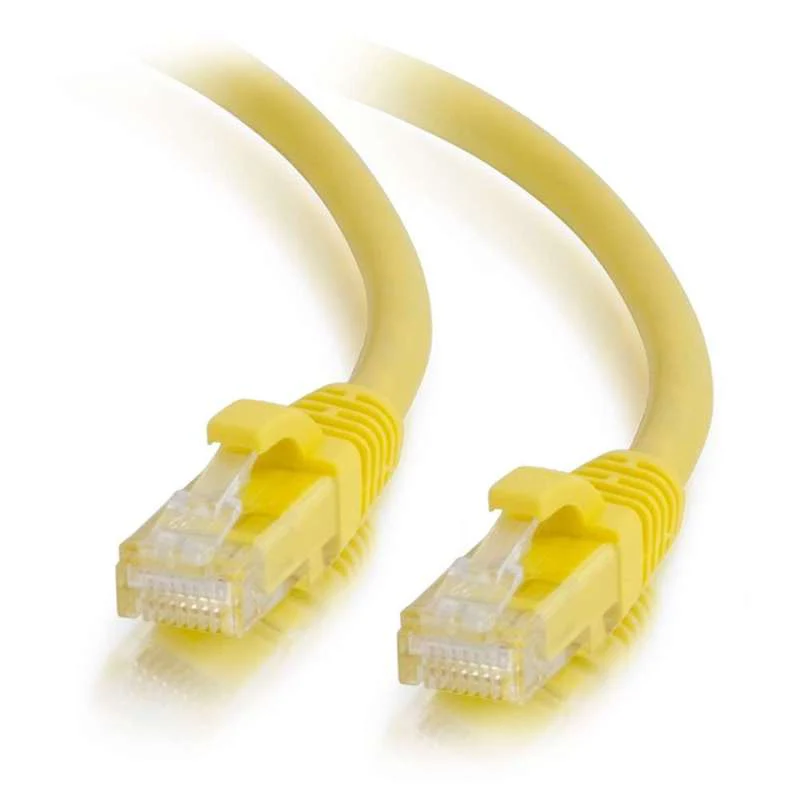 Cables To Go 4ft (1.2m) Cat6 Snagless Unshielded UTP Ethernet Network Patch Cable - Yellow
