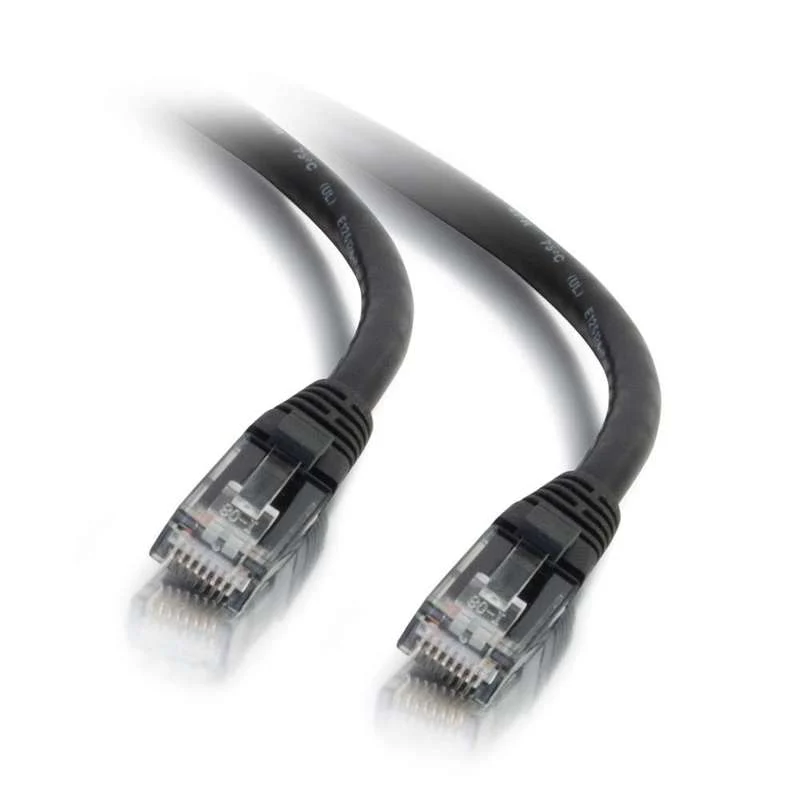 Cables To Go 9ft (2.7m) Cat6 Snagless Unshielded UTP Ethernet Network Patch Cable - Black
