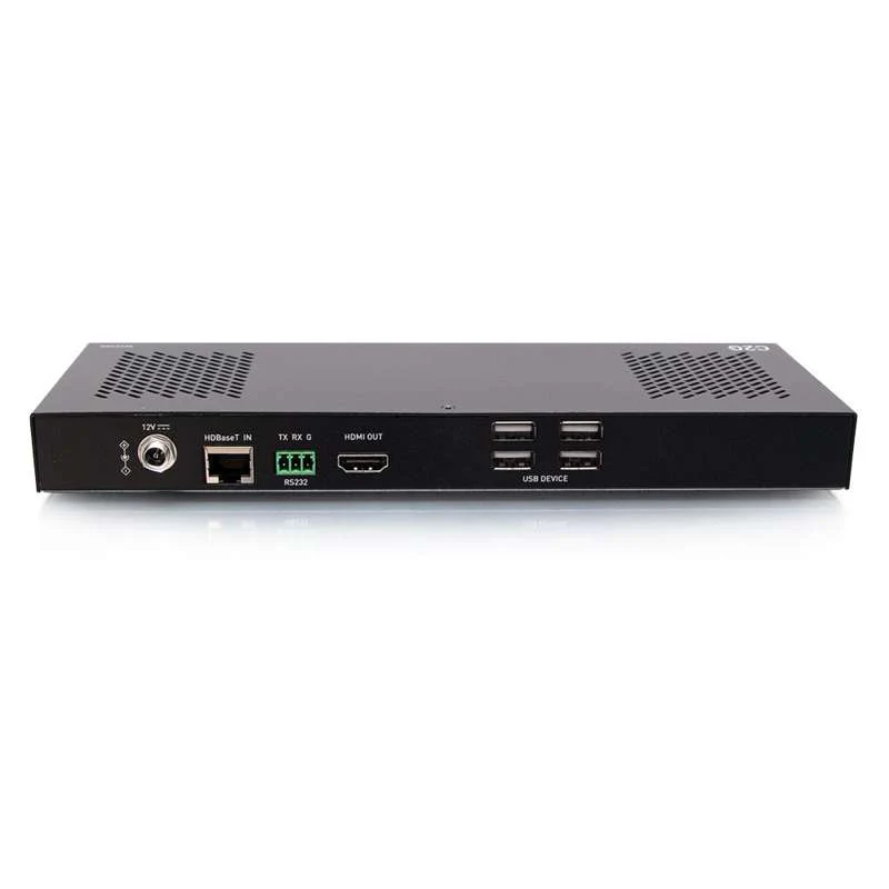 Cables To Go HDMI HDBaseT + USB-B and RS232 over Cat Extender Single Gang Wall Plate Transmitter to Box Receiver - 4K 60Hz - Image 4