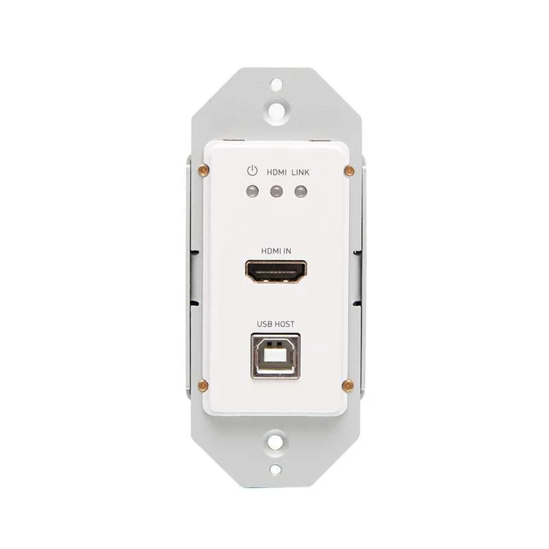 Cables To Go HDMI HDBaseT + USB-B and RS232 over Cat Extender Single Gang Wall Plate Transmitter to Box Receiver - 4K 60Hz - Image 6