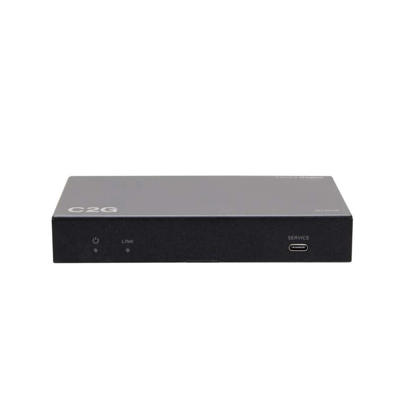 Cables To Go HDMI HDBaseT + USB-C Data and Video Over Cat Extender Wall Plate Transmitter to Box Receiver - 4K - Image 3