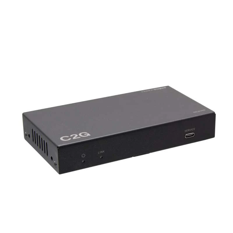 Cables To Go HDMI HDBaseT + USB-C Data and Video Over Cat Extender Wall Plate Transmitter to Box Receiver - 4K - Image 6