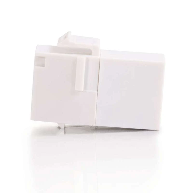 Cables To Go RJ45 8P8C Keystone insert Coupler White - Image 3