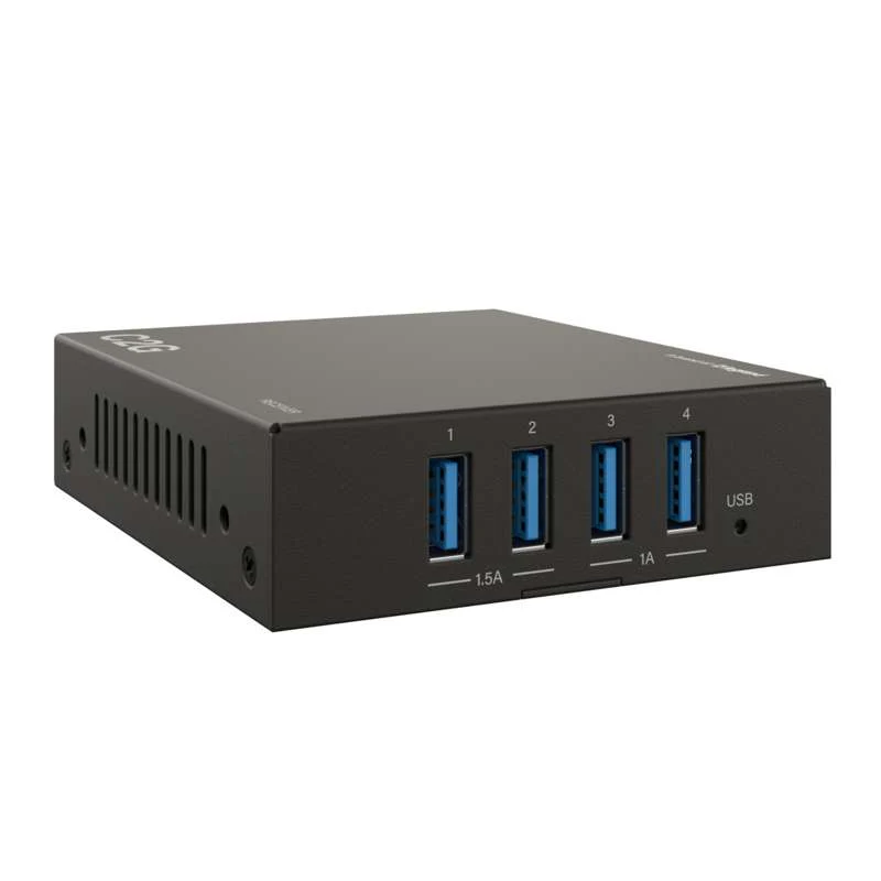 Cables To Go Superbooster 1-Port USB over Cat6a Wall Plate to 4-Port USB-Box Extender Kit - USB 3.2 Gen1 (5Gbps) - Image 2