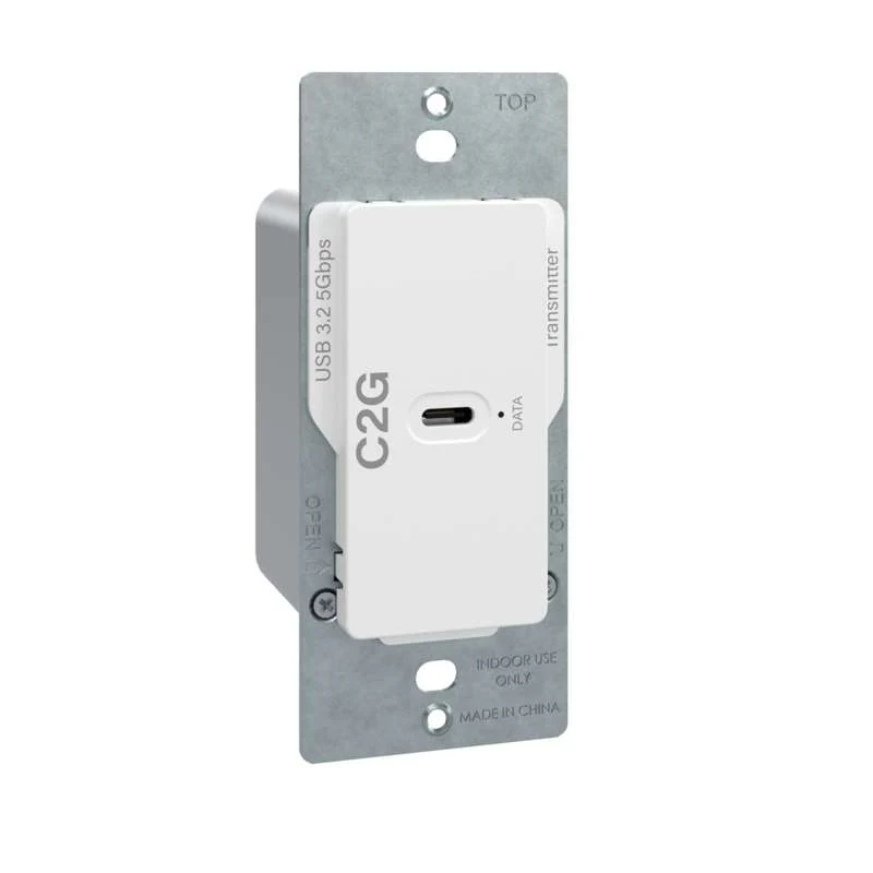 Cables To Go Superbooster 1-Port USB over Cat6a Wall Plate to 4-Port USB-Box Extender Kit - USB 3.2 Gen1 (5Gbps) - Image 5