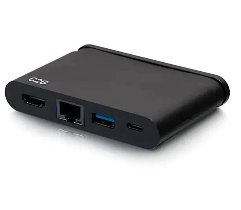 Cables To Go USB-C 4-in-1 Compact Dock with HDMI, USB-A, Ethernet, and USB-C Power Delivery up to 100W - 4K 30Hz - Image 4