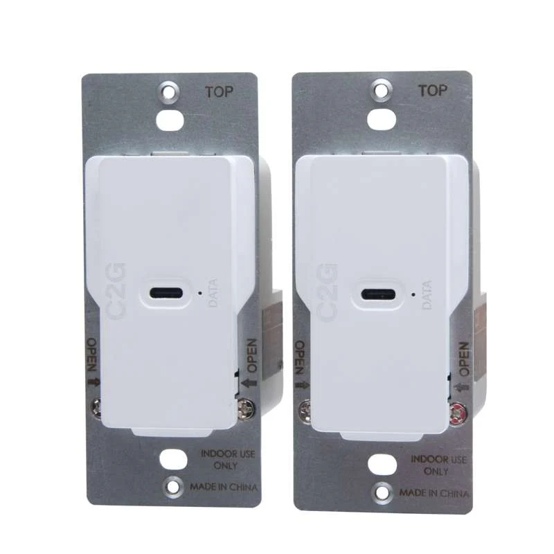 Cables To Go Superbooster® USB Camera Extender Over Cat Single Gang Wall Plate to Single Gang Wall Plate Kit - Image 3
