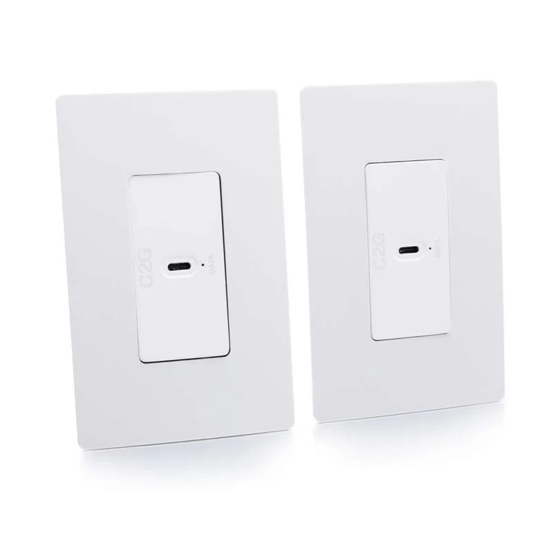 Cables To Go Superbooster® USB Camera Extender Over Cat Single Gang Wall Plate to Single Gang Wall Plate Kit - Image 4