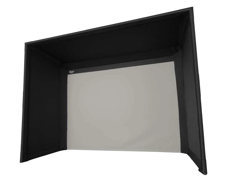 Carl's Place Pro Golf Simulator Enclosure Kit (10' × 13' × 10') with High‑Contrast Gray Premium Golf Screen - Image 2
