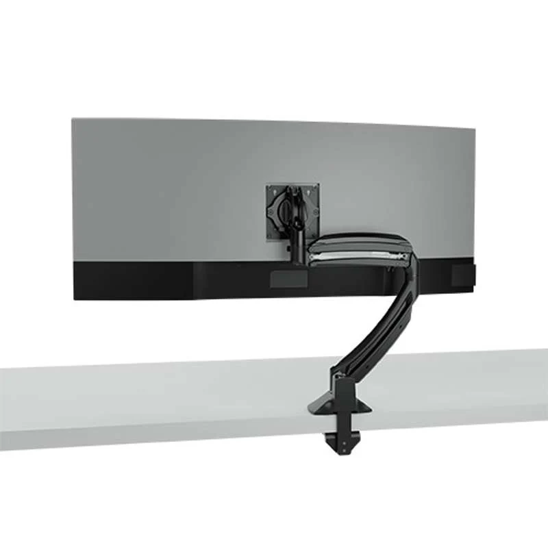 Chief Kontour K1D Dynamic Single Monitor Arm Desk Mount - For 10-38 Inch Monitors - TAA Compliant - Black