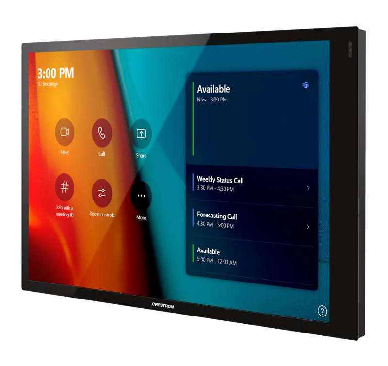 Crestron 10.1 in. Wall Mount Touch Screen, Black Smooth - Image 4