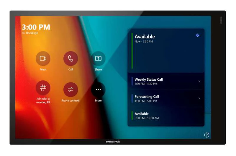 Crestron 10.1 in. Wall Mount Touch Screen, Black Smooth - Image 6