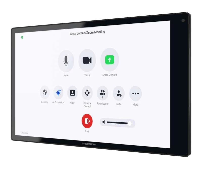 Crestron 10.1 in. Wall Mount Touch Screen, Unified Communication Version - Image 5
