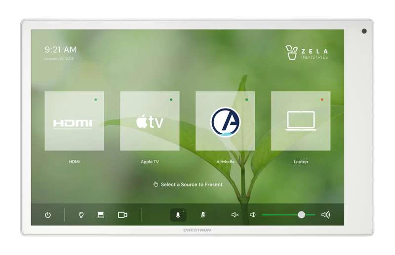 Crestron 10.1 in. Wall Mount Touch Screen, White - Image 4