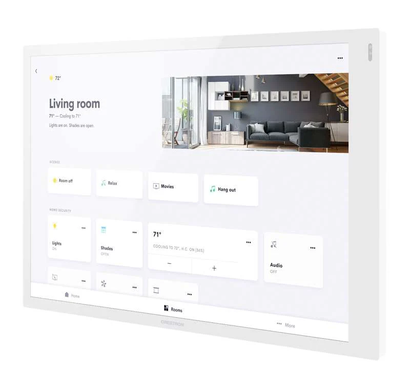 Crestron 10.1 in. Wall Mount Touch Screen, White Smooth - Image 3