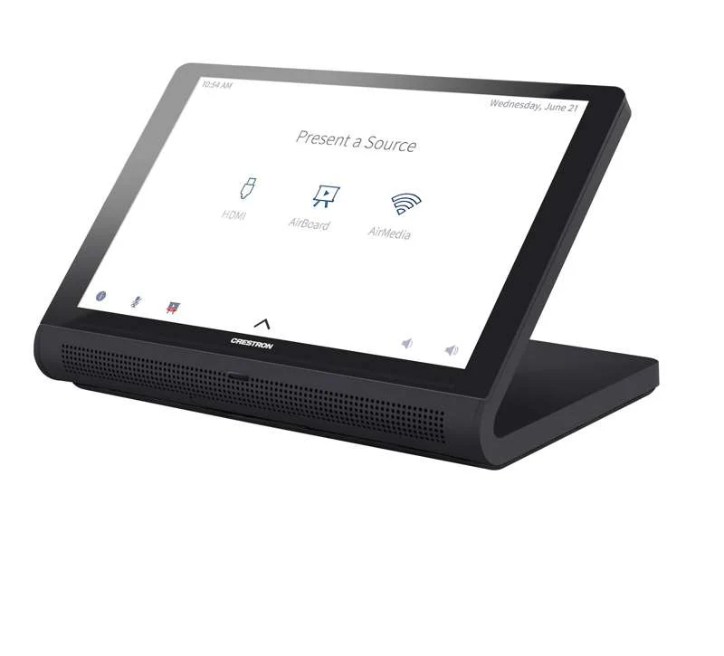 Crestron 7 in. Tabletop Touch Screen, Black Smooth