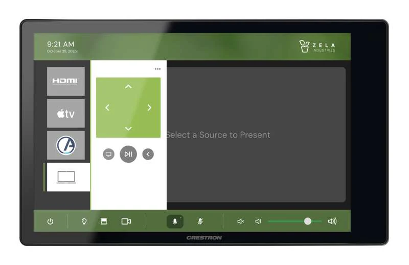 Crestron 8.1 in. Wall Mount Touch Screen, Black - Image 6