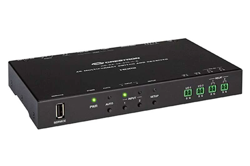 Crestron DMPS Lite 4K Multiformat 2x1 AV Switch & Receiver