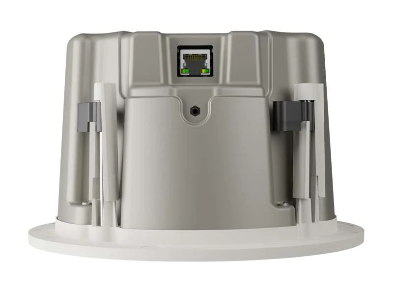 Crestron Saros 3 in. Active Full-Range In-Ceiling PoE+ Speaker with DM NAX Audio-over-IP Support, White, Textured - Image 5