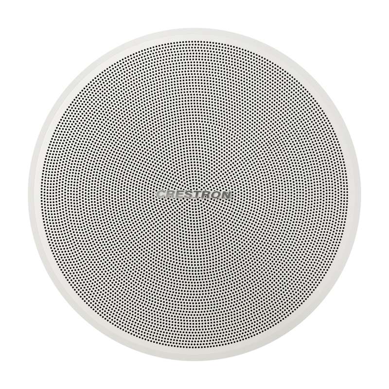 Crestron Saros 3 in. Active Full-Range In-Ceiling PoE+ Speaker with DM NAX Audio-over-IP Support, White, Textured - Image 6