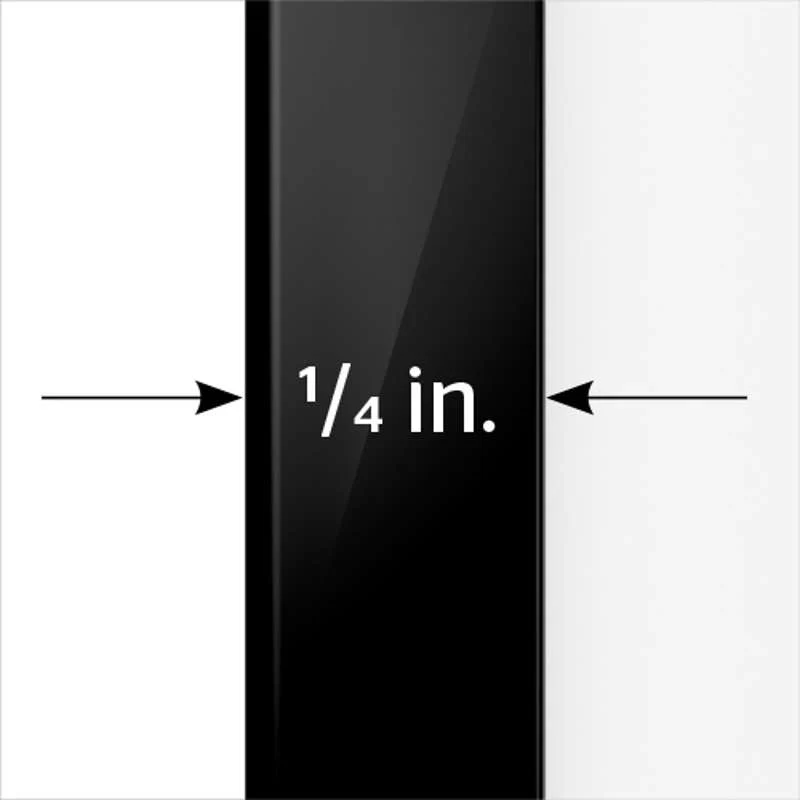 Da-Lite UTB Contour w/ Black Frame 133 Inch Diagonal Fixed Frame Screen - Image 3