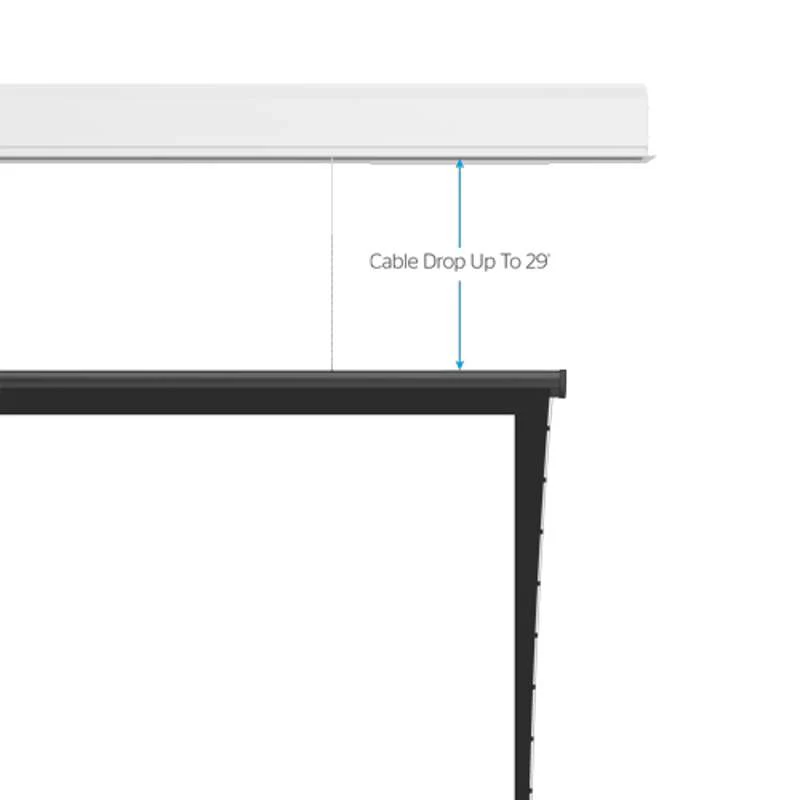 Da-Lite Wireline Advantage 159 Inch Diagonal Electric Screen - Image 3