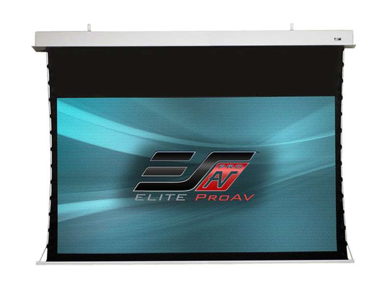 Elite Screens Evanesce Tab-Tension Series 100 Inch Diagonal Electric Screen - Image 2