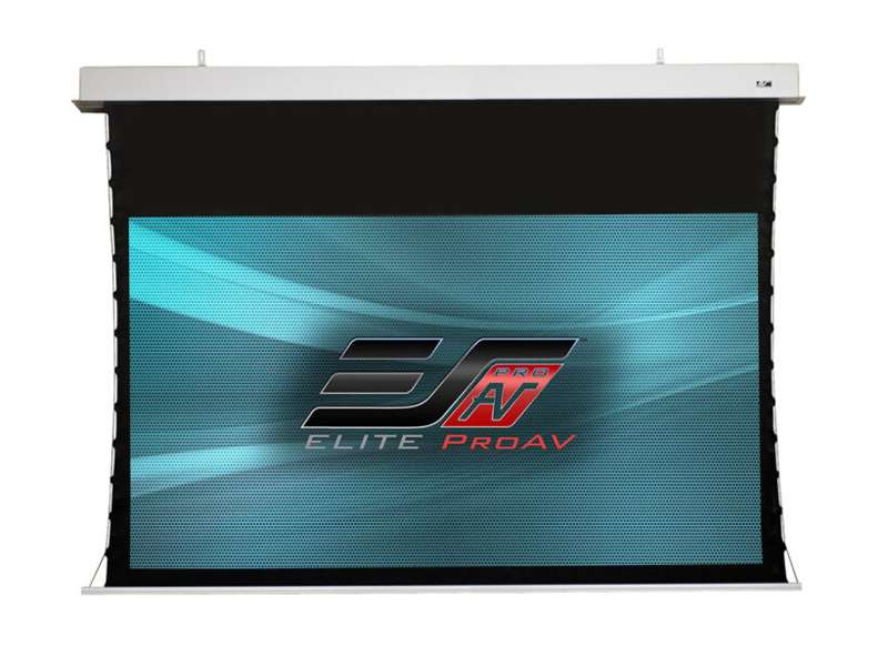 Elite Screens Evanesce Tab-Tension Series, 135-inch Diag. 16:9 Electric Screen, CineWhite UHD Material - Image 5