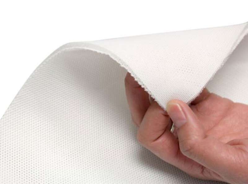 Elite Screens GolfSim DIY, Do-it-Yourself ImpactWhite 360 Golf Impact Screen Material, Velvet Border with Metal Grommets, 118.1" x 118.1", Folded Packing - Image 5