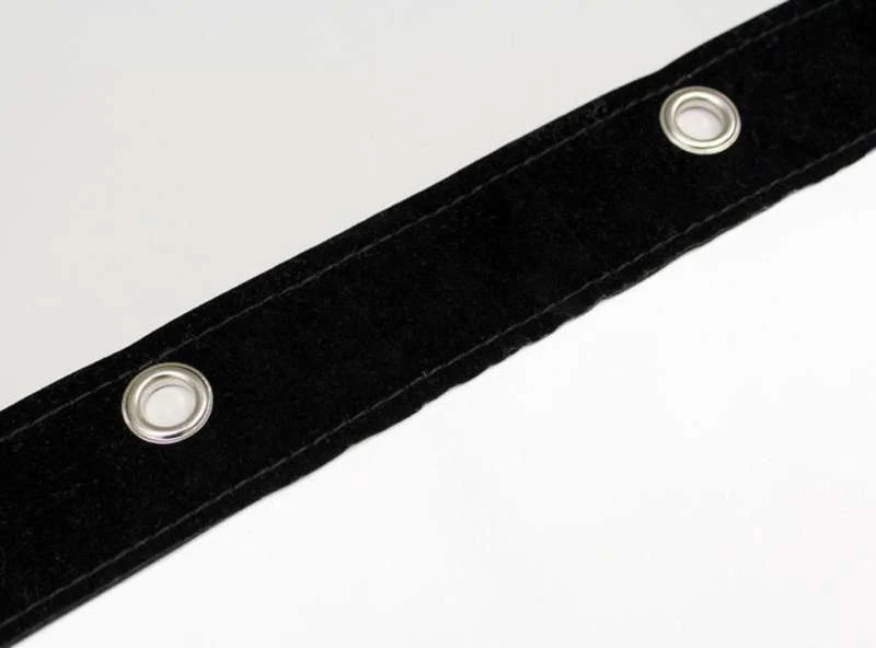 Elite Screens GolfSim DIY, Do-it-Yourself ImpactWhite 360 Golf Impact Screen Material, Velvet Border with Metal Grommets, 118.1" x 96.5", Folded Packing - Image 11