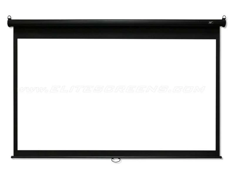 Elite Screens Manual B Series, 120-inch Diag., 4:3 Manual Screen, MaxWhite2 Material - Image 6