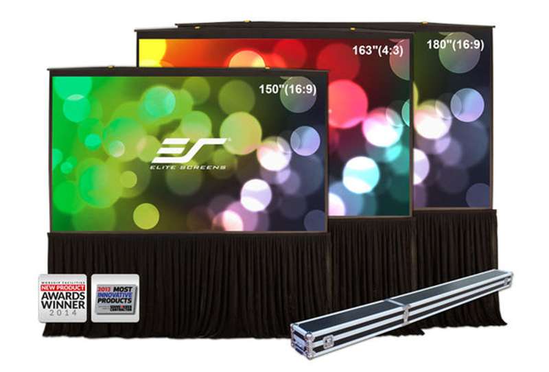 Elite Screens QS150HD QuickStand 5-Second Series 150 Inch Diagonal Manual Screen - Image 2