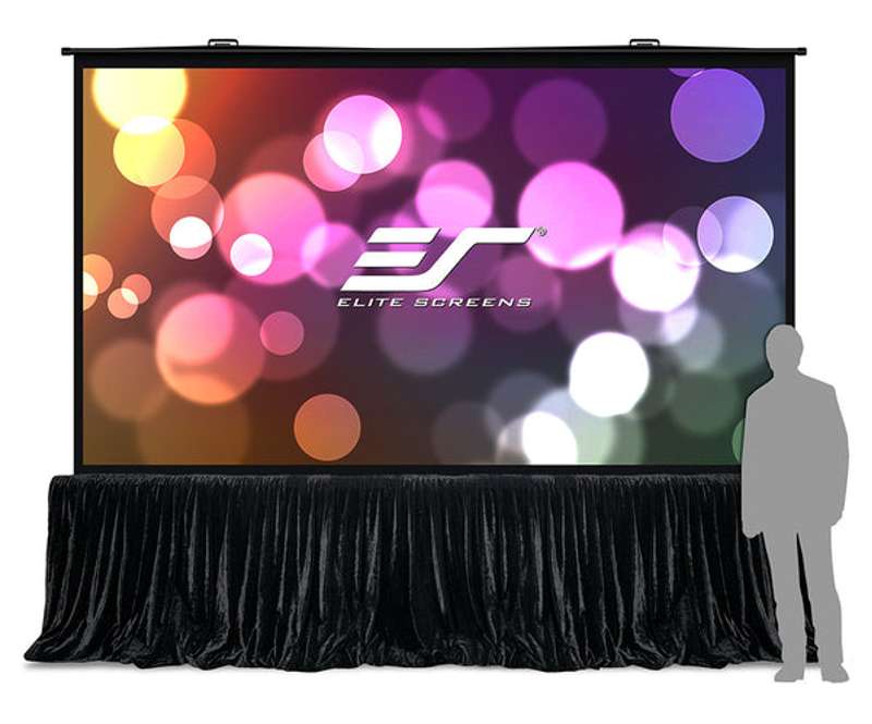 Elite Screens QS150HD QuickStand 5-Second Series 150 Inch Diagonal Manual Screen - Image 3