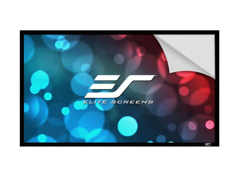 Elite Screens Sable Frame B2 Series 135 Inch Diagonal Fixed Frame Screen - Image 2