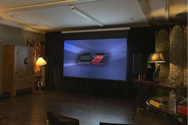 Elite Screens Saker Series 110 Inch Diagonal Electric Screen - Image 4