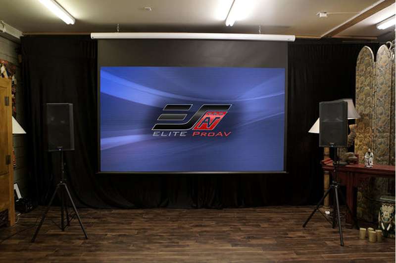 Elite Screens Saker Series 180 Inch Diagonal Electric Screen - Image 5